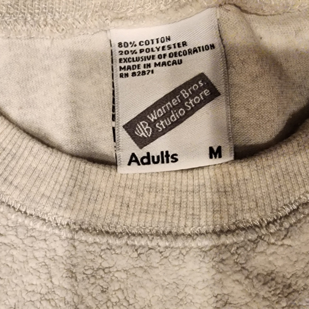 Vintage 1980's Warner Brothers Studio sweatshirt - Picture 3 of 7